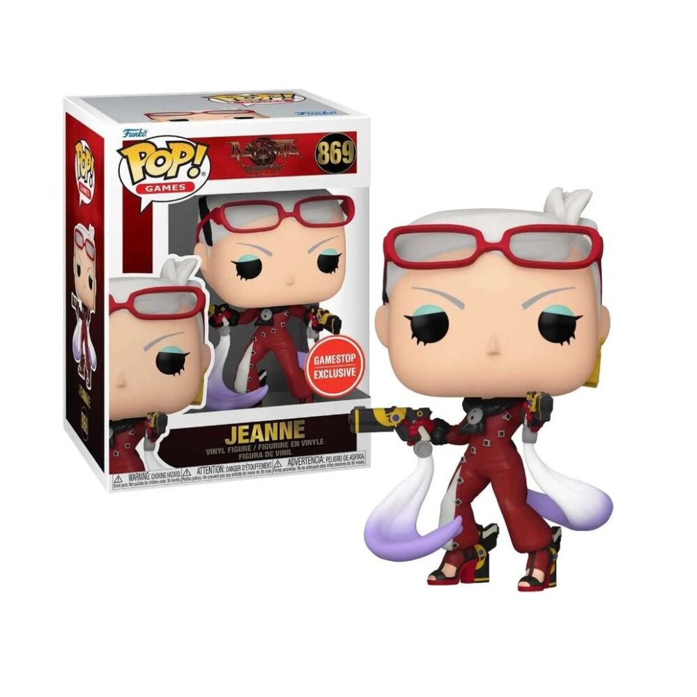 Funko Pop! Games Bayonetta Bloody Fate #869 Jeanne Gamestop Exclusive Vinyl Figu